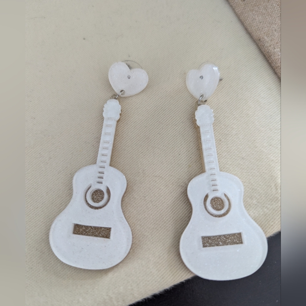 Guitar Earrings